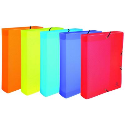 Boite de classement dos 60mm polypropylene 8/10e lincolor