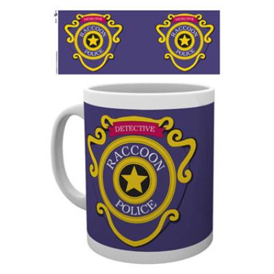 Tasse de ceramique Resident Evil Racoon Police