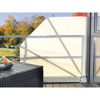 Brise-vue pour balcon 140 x 140 cm, beige - Accessoires mobilier de jardin  - Achat & prix