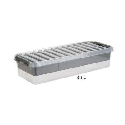 Boite de rangement multifonctions - Avec compartiment amovible - 6,5 Litres !