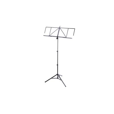 Pupitres K&M 10062 - PUPITRE DOUBLE ROBBY PLUS - NOIR - HAUTEUR REGLABLE DE 580 A 1220 MM
