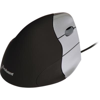 Evoluent verticalmouse3 v2 souris optique filaire usb noir argent