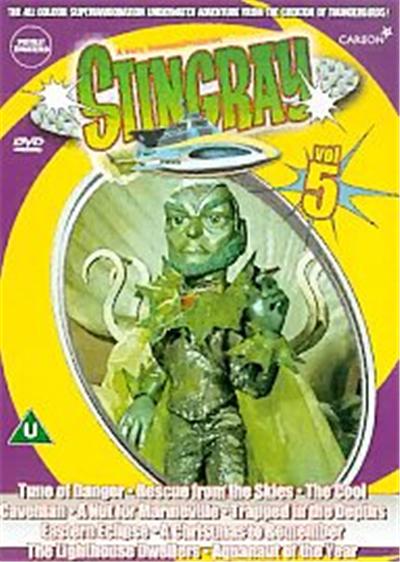 Stingray - Vol. 5 - Tune Of Danger / Rescue From Skies / Cool Caveman / Marineville / Trapped