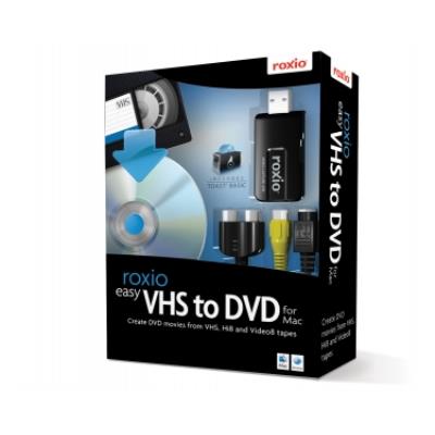 D Roxio Easy VHS to DVD for Mac