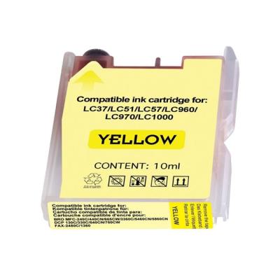 CDiscount - geel - inktcartridge (alternatief voor: Brother LC1000Y, Brother LC970Y)