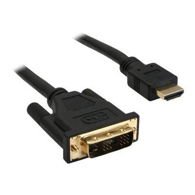 InLine video/audio-kabel - HDMI / DVI - 50 cm