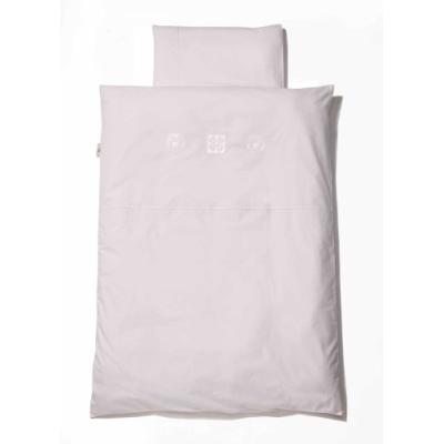easybabydrap 100x135cm white hearts (410-32) collection 2012