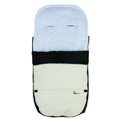 Altabebe sac de couchage d'été pour poussette, sympatex-beige/blanc