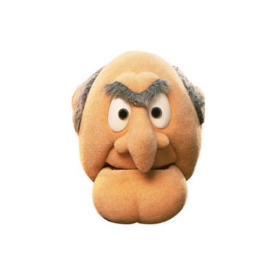 Masque en Carton Statler - Les Muppets Show