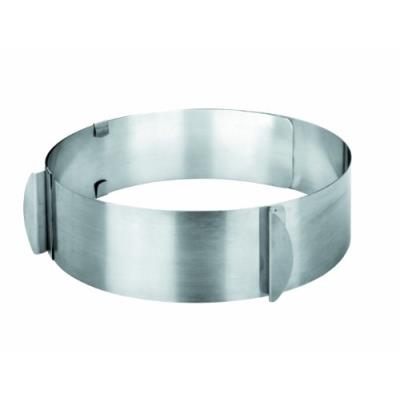Ibili 717216 Moule/Cercle Éxtensible Inox (16..30 Cm)