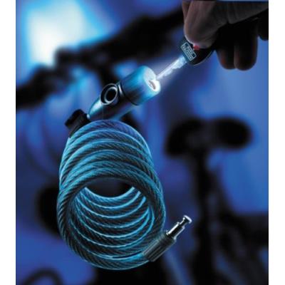 Burg wächter cadenas spirale lumineux bleu 340 180 l