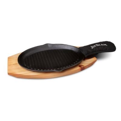 Jim beam gusseiserne grillpfanne jb0159