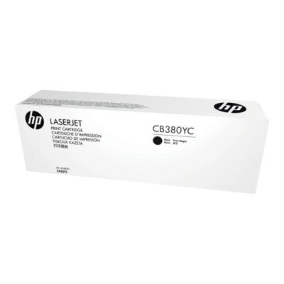 HP 823A - zwart - origineel - LaserJet - tonercartridge ( CB380YC ) - Contract