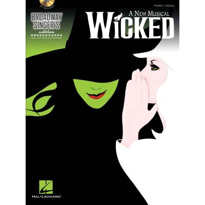 Partitions variété, pop, rock... HAL LEONARD SCHWARTZ - WICKED BROADWAY SINGERS EDITION VOCAL PIANO + CD - VOICE Musique films - comédies musical