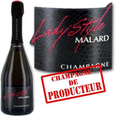 Champagne lady style extra brut by malard x1