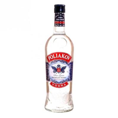 Bouteille de vodka poliakov 37.5° 70cl.