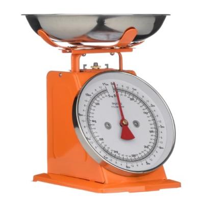 premier housewares 0807086 balance de cuisine acier inoxydable orange 5 kg