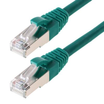 Patchcable sf utp cat 5e verde 3m - patchcable avec schmalem knickschutz helos 117830