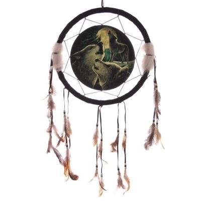 Attrape-rêves Le Chant du Loup 32.5 cm
