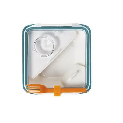 Lunch box Black & Blum - blanc et océan