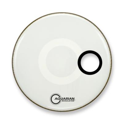 Accessoires batteries AQUARIAN TIMBRE REGULATOR 20 - BLANCHE - RSM20W Peaux grosse caisse