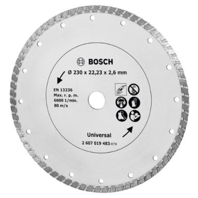 Bosch 2607019483 Disque Diamant pour Meuleuse Turbo 230 Mm