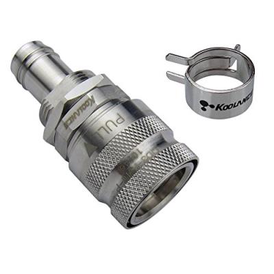 Koolance qd3 no-spill schnellverschluss mit schott female id10mm qd3-fs10-p