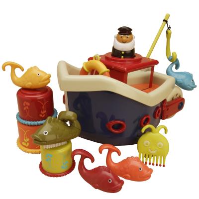 Fish n splish, bath boat