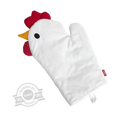Gant de cuisine Chicken Blanc