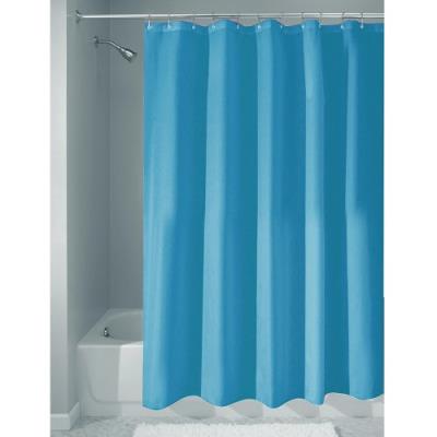 Interdesign 14644eu rideau de douche polyester azur 180 x 180 cm