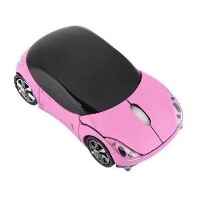 GENERIQUE - Souris optique sans fil - Bluetooth - 1600 DPI - Rose - Image 2