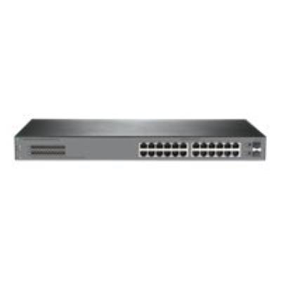 HPE OfficeConnect 1920S 24G 2SFP PoE+ 370W - switch - 24 poorten - Beheerd - rack-uitvoering