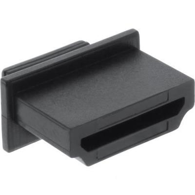 InLine 59948l Bouchon anti-poussière pour prise HDMI Lot de 10 (Noir)