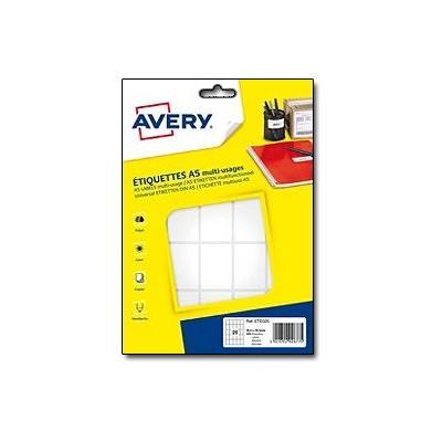 Avery - etiketten voor meervoudige doeleinden - 400 etiket(ten)