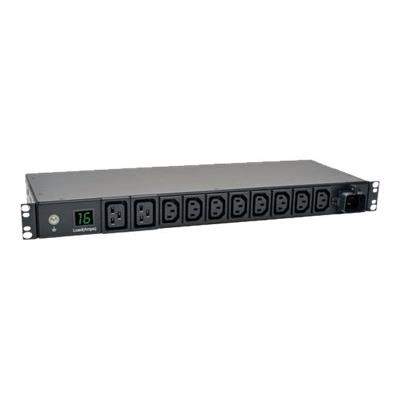Tripp Lite PDU Metered 200V-240V 16A IEC-309 8 C13; 2 C19 Horizontal 1URM - horizontal rackmount - voedingsverdeeleenheid - 3.8 kW