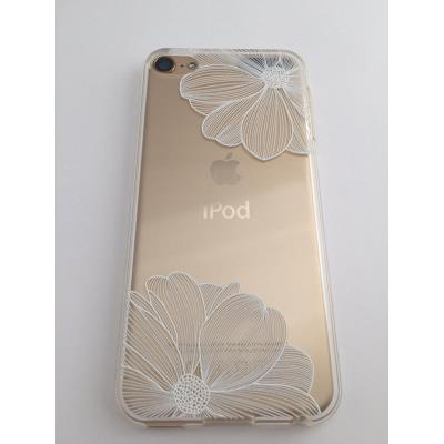 Coque Gel imprimée pour Apple iPod Touch 5 ( Fleur Blanche )