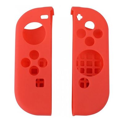 Housse silicone de protection pour Joy-Con de Nintendo Switch - Rouge