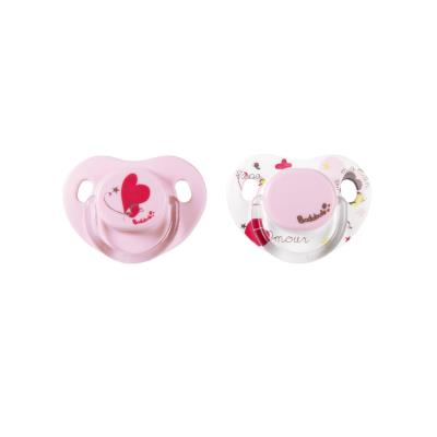 Badabulle sucettes physio 0-6m x2 fille