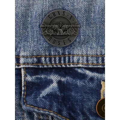 Guns N' Roses Badge Bullet Logo Épingle d'émail