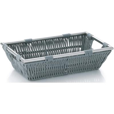 Kela - Corbeille Noblesse Gris Clair - 26 X 16 X 7 Cm - 22600