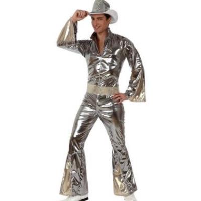 Déguisement Disco Fever M/L - Argent - Déguisements et fêtes