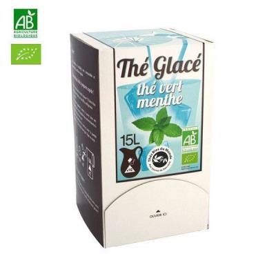 Thé glacé à la menthe