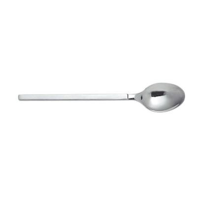 ALESSI 4180/9 DRY CUILLER À MOKA EN ACIER BRILLANT À MANCHE SATINÉ SET DE 6 PIÈCES