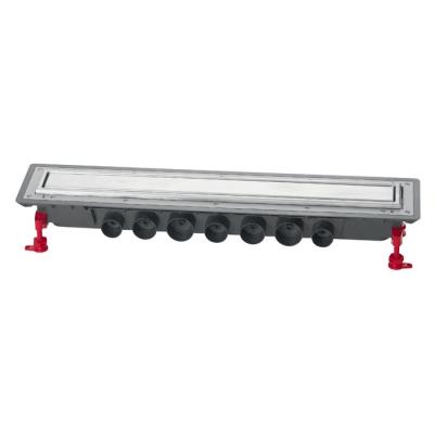Wirquin - Caniveau douche Venisio Expert Ht 89mm+Grille inox - 900mm