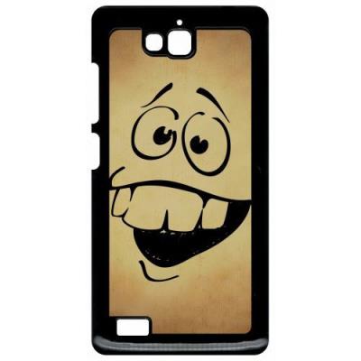 Coque huawei honor 3c et 3c 4g smiley idiot debile