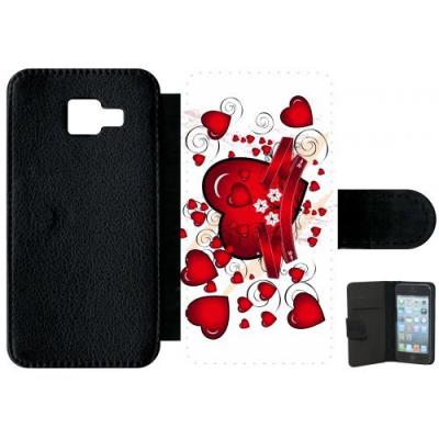 Etui samsung galaxy a3 2016 motif love coeur