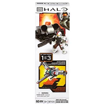 Mega bloks - 97131 - jeu de construction - halo - construis et combine - unsc console