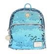 Loungefly x Disney Frozen Elsa Mini sac à dos réversible à paillettes