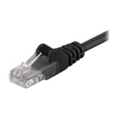 MicroConnect netwerkkabel - 30 m - zwart