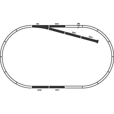 Set de complément h0 set b piko 55310